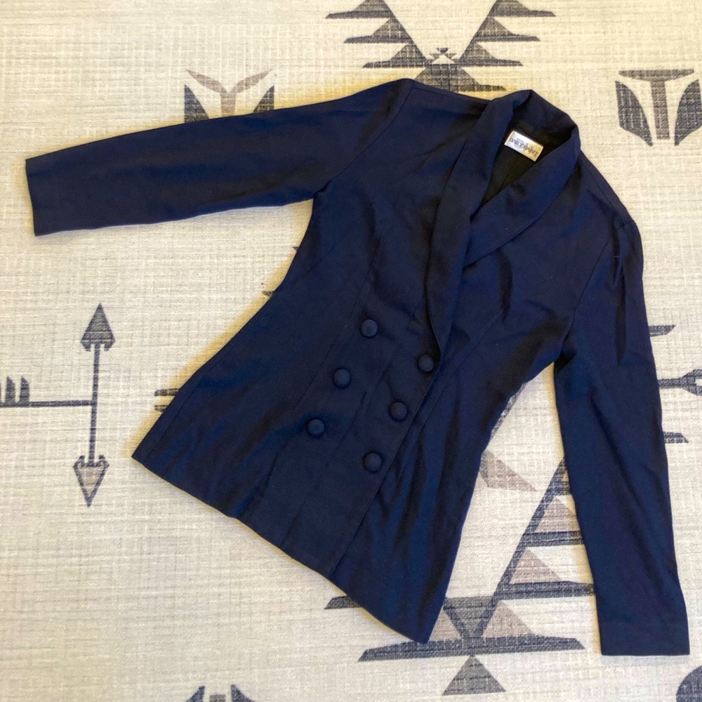 Dark Blue Daily Habit Blazer, 3